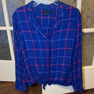 Sanctuary Plaid Button Down Shirt